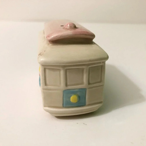 Vintage SNCO  Imports San Francisco Trolley Car Salt And Pepper Shakers - Picture 11 of 16
